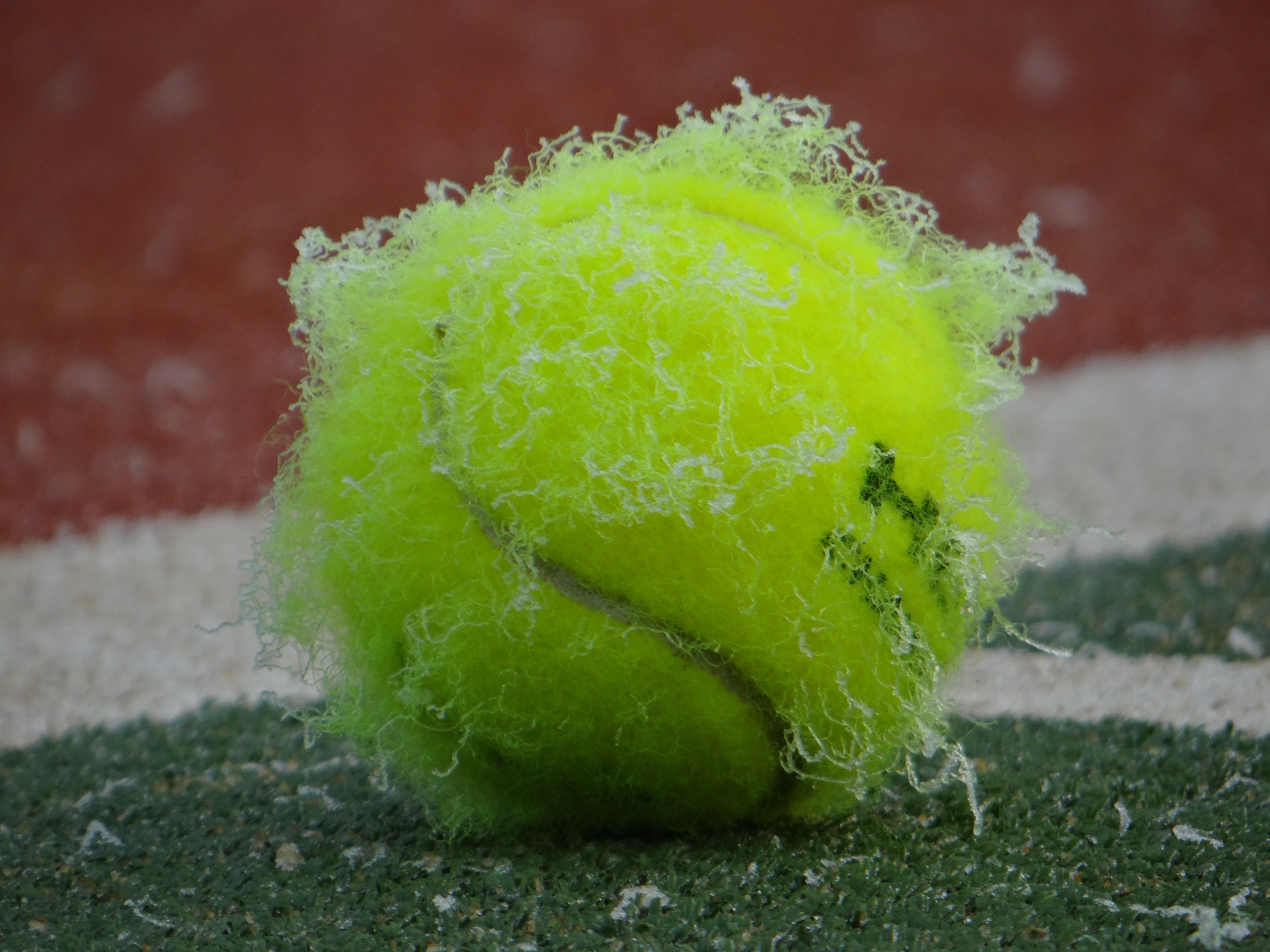 Frostcovered tennis ball Nick Dale Private Tutor